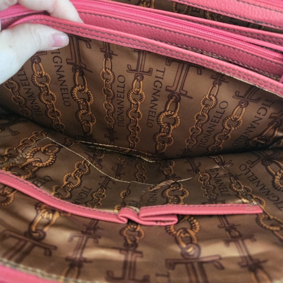 Pink Tignanello purse - Picture 16 of 16
